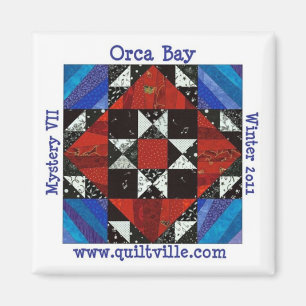 Aimant Orca Bay Mystery Quiltville