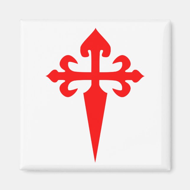 Aimant Ordre des armoiries de Santiago (Devant)