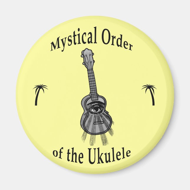 Aimant Ordre mystique de l'Ukulele (Devant)