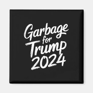 Aimant Ordures Pour Trump 2024 Nous Ne Sommes Pas Des Ord