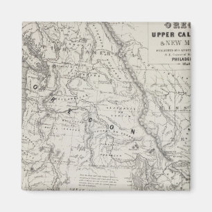 Aimant Oregon, Haute-Californie et Nouveau-Mexique 2