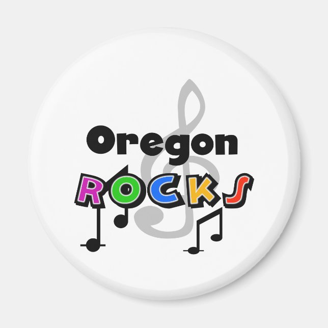 Aimant Oregon Rocks (Devant)