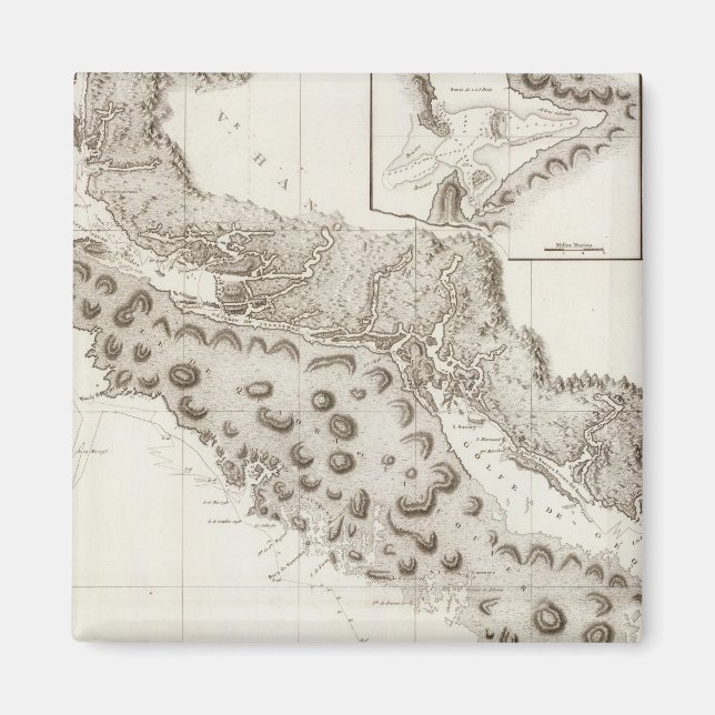 Aimant Oregon Washington Colombie-Britannique (Devant)