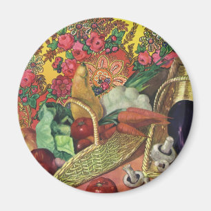 Aimant Organic Food, Garden Vegetables, Blooming Flowers