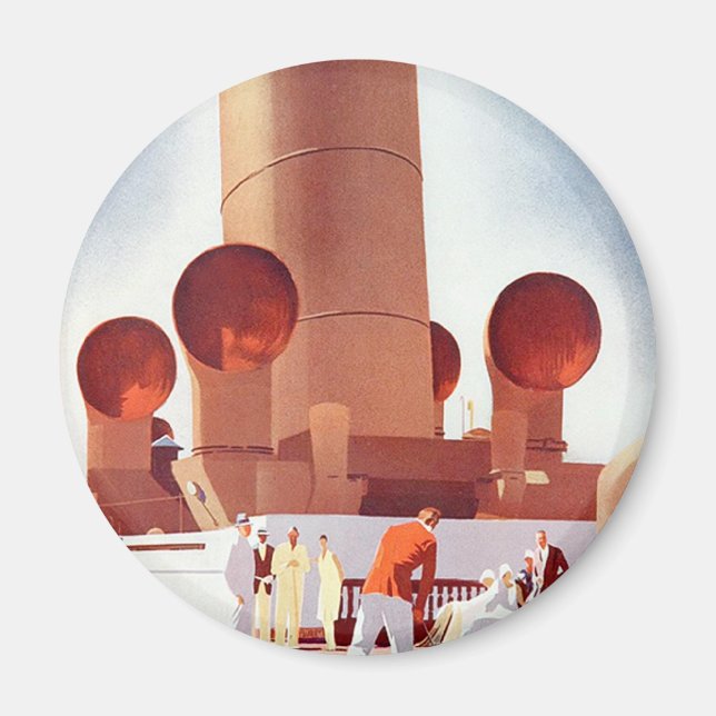 Aimant Orient Cruises Big Funnel (Devant)