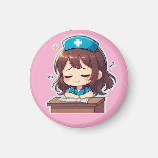 Aimant Original Chibi Nurse - A little Exhaustion
