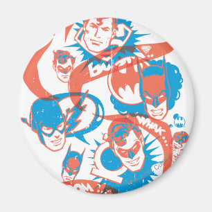 Aimant Originaux DC - éclatement du logo