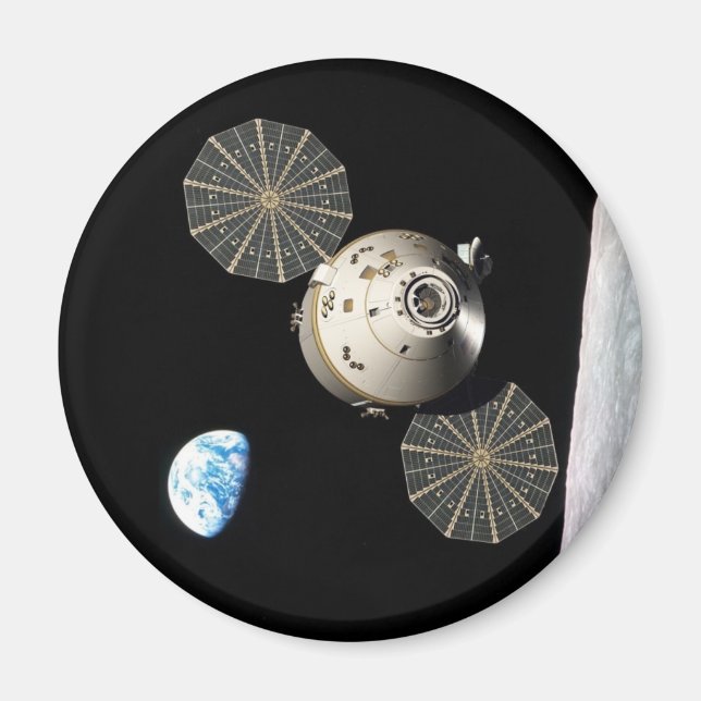 Aimant Orion de la NASA en orbite lunaire (Devant)