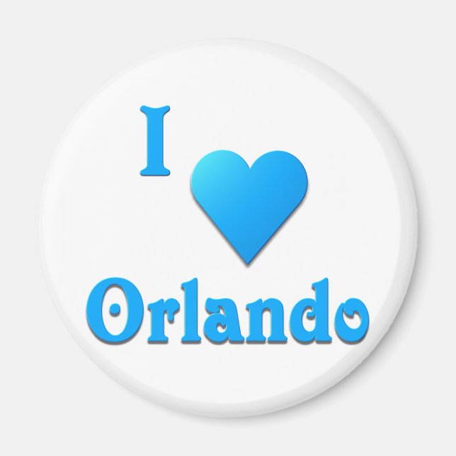 Aimant Orlando — Ciel bleu (Devant)