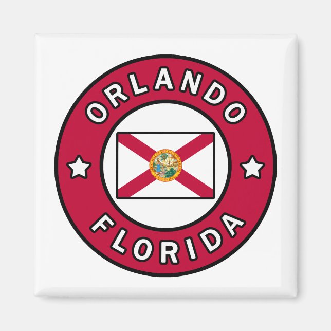 Aimant Orlando Floride (Devant)