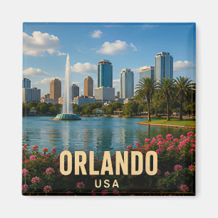 Aimant Orlando Floride États-Unis Parcs à Thème Voyage Ce