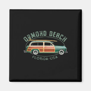 Aimant Ormond Beach Floride Surf vintage