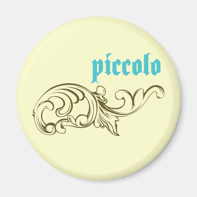Aimant Ornate Piccolo (Devant)