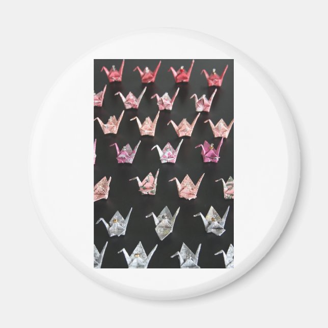 Aimant ornements de grue origami (Devant)