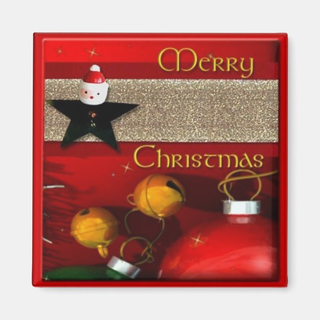 Aimant ornements de Noël (Devant)