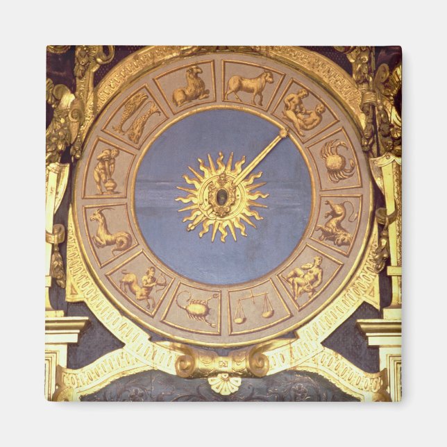 Aimant Orologio Zodicale (horloge zodiaque) (fresque et d (Devant)