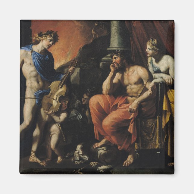 Aimant Orphée avant Pluton et Perséphone (Devant)