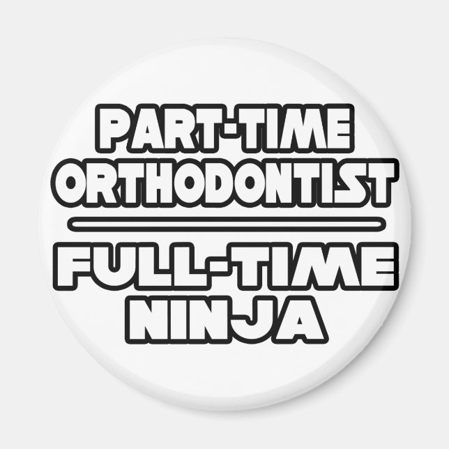Aimant Orthodontiste / Ninja (Devant)