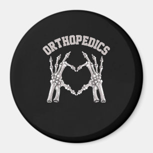 Aimant Orthopédie Squelette Coeur main Ortho Infirmière R