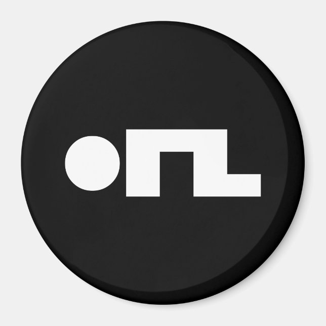 Aimant ORZ Émoticône Kaomoji Emoji (Devant)