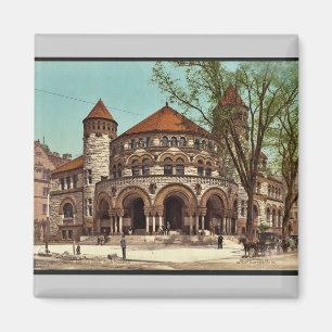 Aimant Osborn Hall, Yale College rare Photochrom