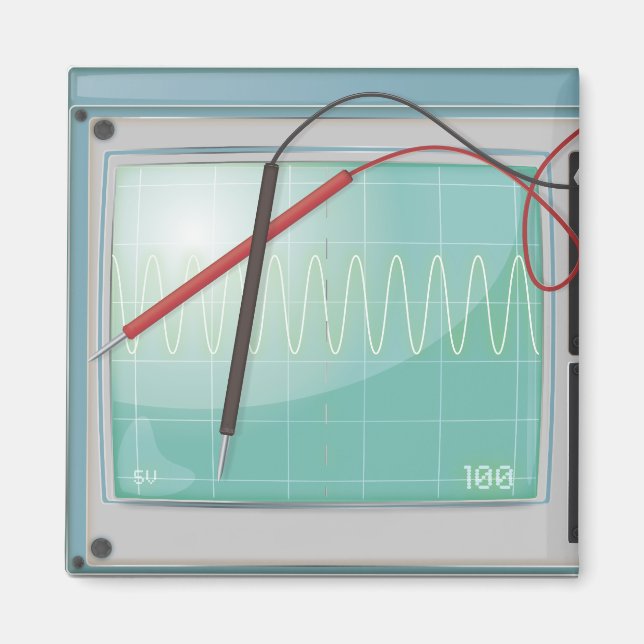 Aimant Oscilloscope (Devant)