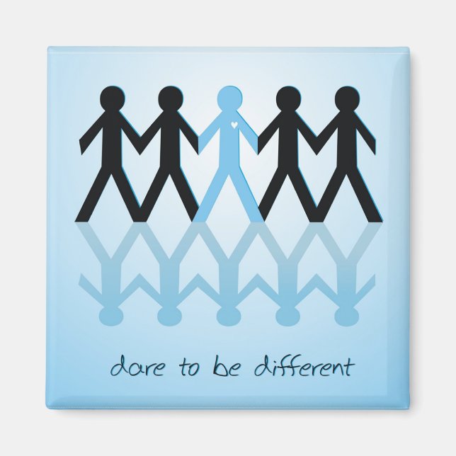 Aimant Oser être différent (Devant)