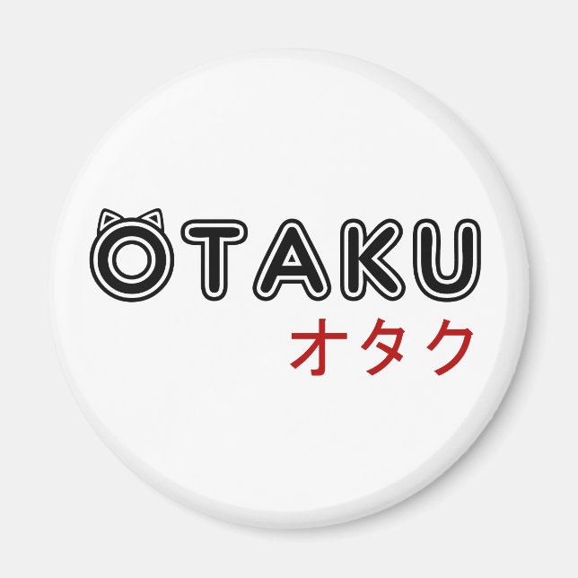 Aimant otaku (Devant)