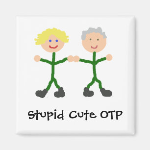 Aimant OTP mignon stupide Sam/aimant de Jack