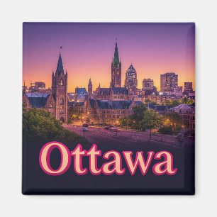 Aimant 🧲 Ottawa Canada Voyage Souvenir Mémoire de Vacanc