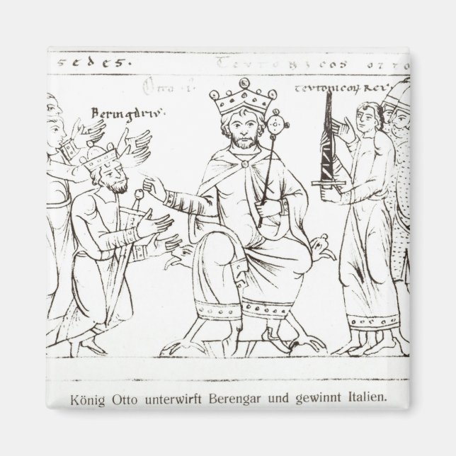 Aimant Otto I Soumission à Berenger II (Devant)