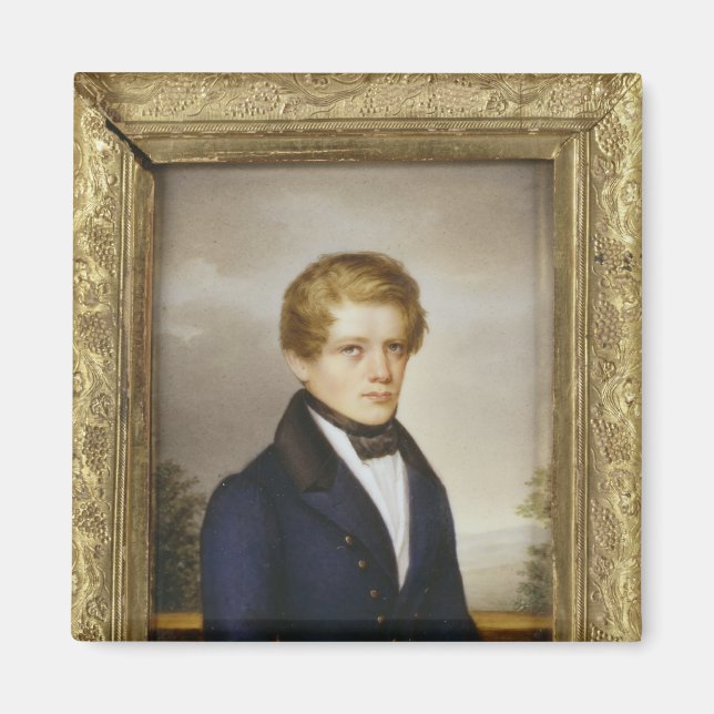 Aimant Otto von Bismarck, étudiant, 1833 (Devant)