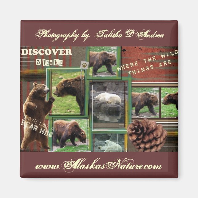 Aimant Où les choses sauvages sont l'aimant (Devant)