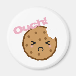 Aimant "Ouch !" dit le biscuit Kawaii
