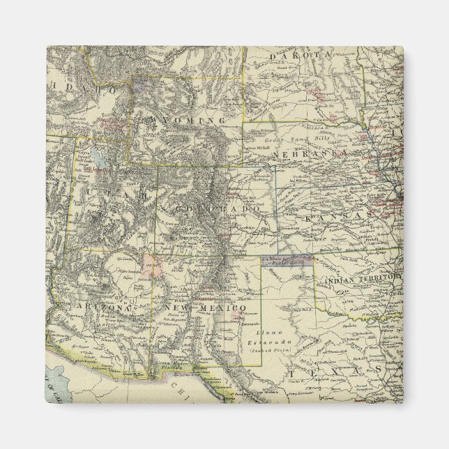 Aimant Ouest américain (Devant)