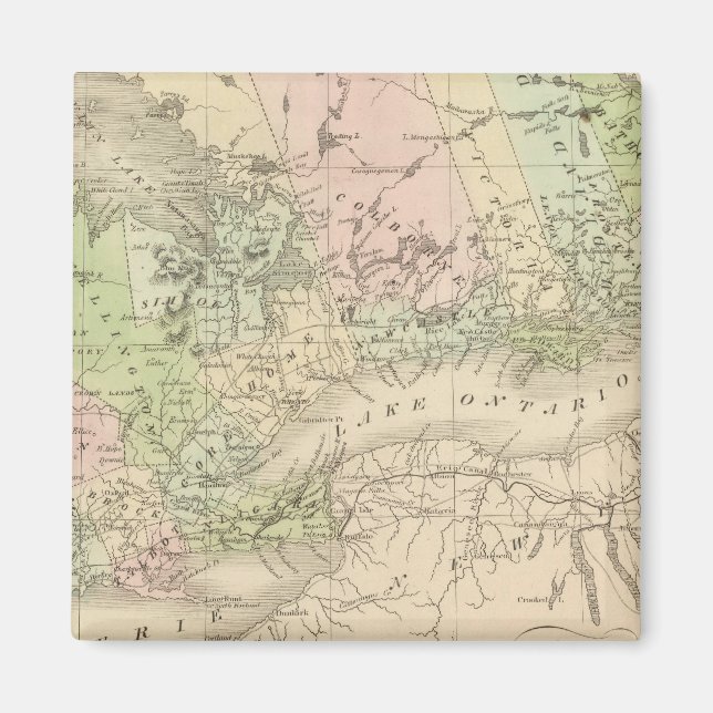Aimant Ouest du Canada (Devant)