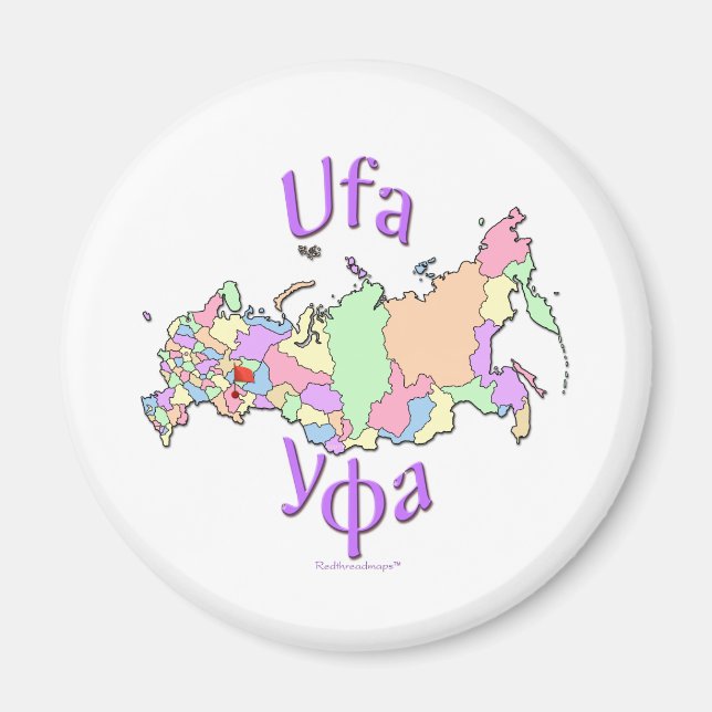 Aimant Oufa Russie (Devant)