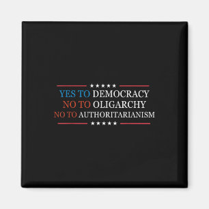 Aimant Oui À La Démocratie Non À L'Oligarchie Bernie Sand
