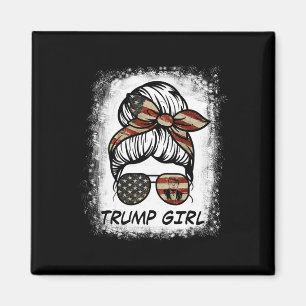 Aimant Oui, je suis une fille de Trump - Trump 2024 Elec