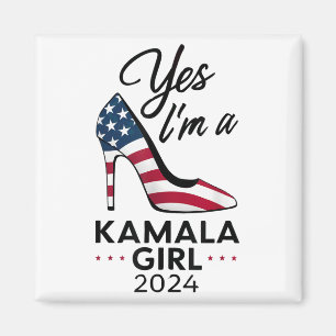 Aimant Oui Je Suis Une Kamala Girl Stilettos High Heel Ha