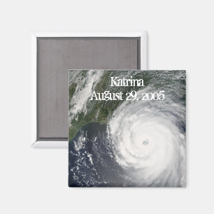 Aimant Ouragan Katrina, image satellite