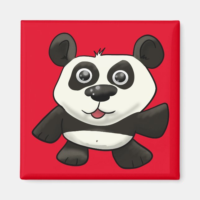 Aimant Ours de Panda (Devant)