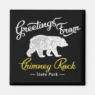 Aimant Ours du parc national de Chimney Rock