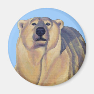 Aimant Ours polaire Art Frigo Magent Faune Art Cadeaux