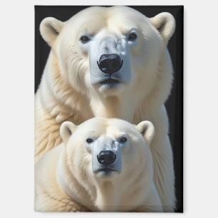 Aimant Ours Polaire Faune Majestic Nature Vie Fond d'écra