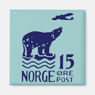 Aimant Ours polaire norvégien 1925