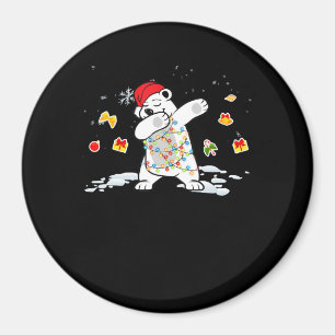 Aimant Ours polaire père Noël Lumières de Noël Ours Lover