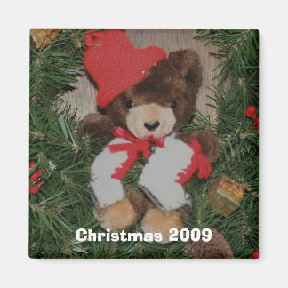 Aimant Ours sur la couronne Magnat de Noël