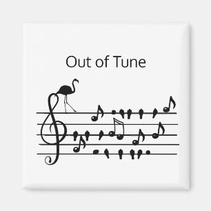 Aimant Out of Tune Flamingo