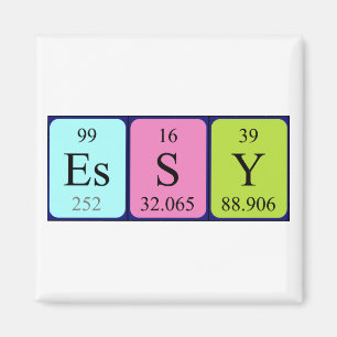 Aimant Outil de nom de table périodique Essy